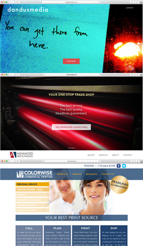 website design examples